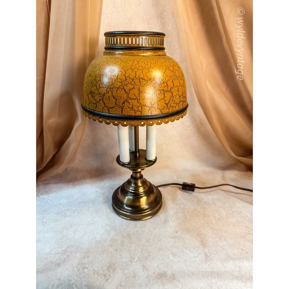 Toleware Lamp